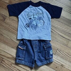 Blues‎ Clues Vintage Y2K Outfit Size 18 months Shirt And Shorts